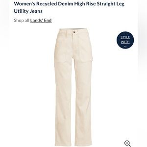 Lands End Utility Jeans